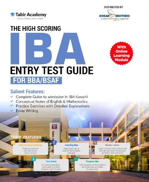 The High Scoring IBA Entry Test Guide Package