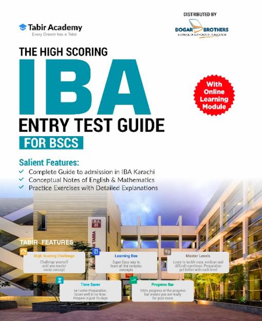 The High Scoring IBA Entry Test Guide for BSCS Package