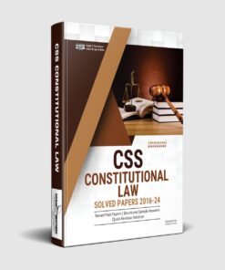 CSS Constitutional LAW Solved Papers