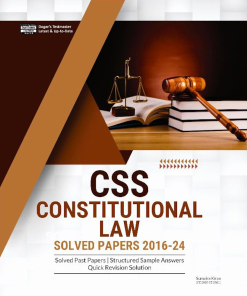 CSS Constitutional LAW Solved Papers