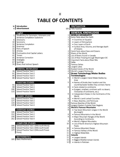 The High Scoring FBR Officer Prep Pack - Image 2
