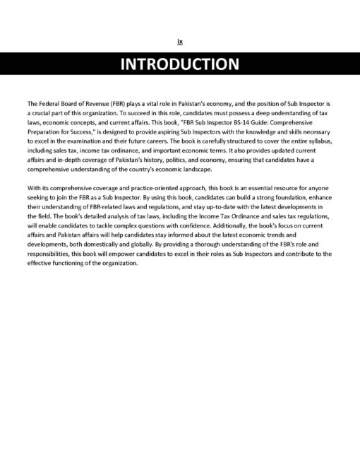 The High Scoring FBR Officer Prep Pack - Image 8